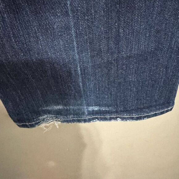 7 for all mankind boot cut dark wash jeans size 31 - Picture 6 of 8